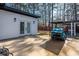 Exterior of detached building with matching golf cart parked on the driveway at 8533 Cedar Trace Dr., Myrtle Beach, SC 29588