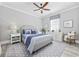 Charming guest bedroom with a soft color palette, cozy furnishings, and plenty of natural light at 1109 Wigeon Dr., Conway, SC 29526