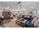 Inviting living room seamlessly connects to the kitchen and dining area, creating a perfect space for entertaining and daily living at 1118 Prescott Circle, Myrtle Beach, SC 29577