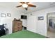 Bedroom featuring a TV, dresser and closet at 1144 Harvest Circle # 1144, Myrtle Beach, SC 29579