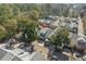 Scenic aerial view of a townhouse complex, featuring mature trees and landscaping at 136 Da Gullah Way # B, Pawleys Island, SC 29585