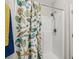 Bathroom features a shower with patterned curtain and chrome shower head at 149 Ella Kinley Circle # 405, Myrtle Beach, SC 29588