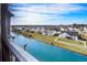 Water view from porch with surrounding houses in the neighborhood at 149 Ella Kinley Circle # 405, Myrtle Beach, SC 29588