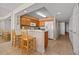 Cozy kitchen with bar seating and tiled floor at 1625 S Ocean Blvd. # 403, North Myrtle Beach, SC 29582