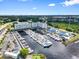 Overhead view of the marina near the condominium, offering deep water access at 2100 Sea Mountain Hwy. # 122, North Myrtle Beach, SC 29582