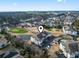 The aerial view shows the complex near lush golf courses, a pond, and the waterway at 2241 Waterview Dr. # 527, North Myrtle Beach, SC 29582