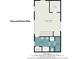 Top level floor plan showing primary bedroom and bathroom at 323 45Th Ave. N, North Myrtle Beach, SC 29582