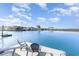 Waterfront deck featuring adirondack seating overlooking the waterway at 323 45Th Ave. N, North Myrtle Beach, SC 29582