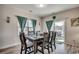 Cozy dining area with views of the backyard and access to an outdoor patio for al fresco dining at 325 High Falls Dr., Conway, SC 29526