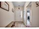 Bright entryway featuring a neutral palette, wood-look flooring, and a welcoming atmosphere at 325 High Falls Dr., Conway, SC 29526