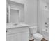 Pristine bathroom featuring a vanity, toilet, and tub-shower combo at 331 Sandridgebury Dr. # 74, Little River, SC 29566