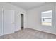 Bedroom with closet, window, neutral carpet and fresh paint at 491 Wagner Cir., Conway, SC 29526