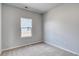 This bedroom is bright and features carpet, a window, and neutral paint at 491 Wagner Cir., Conway, SC 29526