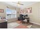 Office featuring a ceiling fan, a desk, and a window providing natural light at 547 Bucks Trail, Longs, SC 29568