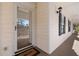 Inviting entrance with sidelight window, showing porch at 611 Woodmoor Dr. # 301, Murrells Inlet, SC 29576