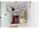 View of the Foyer with sightlines to the Living Room and Kitchen at 611 Woodmoor Dr. # 301, Murrells Inlet, SC 29576