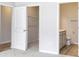 Spacious bedroom with carpet flooring, featuring a walk-in closet and en-suite bathroom at 620 Mccorkle Place, Conway, SC 29526