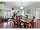 Dining room with table and chairs and a view of the exterior patio at 638 S Waccamaw Dr., Murrells Inlet, SC 29576