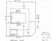 Plot plan of property showing house, driveway, and distances to property lines at 1000 Weldon Ln., Conway, SC 29526