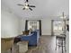 Spacious living room featuring modern wood flooring and bright natural light at 1032 Cadbury Ct., Conway, SC 29527