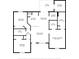 Detailed floor plan outlining the layout of the home, including room dimensions and locations of key areas at 106 Berkman Ct., Conway, SC 29527