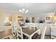 Open-concept design with dining area flowing seamlessly into the living room, creating an inviting atmosphere at 1081 Blue Stem Dr. # 35-B, Pawleys Island, SC 29585