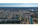 Aerial view of the community, showing proximity to both the ocean and the city at 117 Ella Kinley Circle # 201, Myrtle Beach, SC 29588