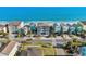 Coastal town featuring colorful beach houses with ocean views, showcasing the area's beauty and lifestyle at 1417 S Ocean Blvd. # 202, Surfside Beach, SC 29575