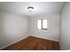 Bedroom with hardwood flooring, neutral paint, and good natural light at 1500 Deer Creek Rd. # C, Surfside Beach, SC 29575