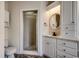 Bathroom with a shower stall, vanity, and toilet at 1585 Brookgreen Dr., Myrtle Beach, SC 29577