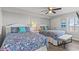 Inviting bedroom with two beds, soft lighting, and a calming color scheme at 1625 S Ocean Blvd. # 1810, North Myrtle Beach, SC 29582