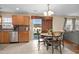 Cozy kitchen and dining nook with stainless steel appliances and access to the backyard at 182 Tibton Circle, Myrtle Beach, SC 29588