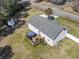 Aerial view of home featuring a deck with grill and patio furniture at 2192 Bell Rd., Longs, SC 29568