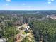 Aerial view of house in wooded neighborhood at 2192 Bell Rd., Longs, SC 29568