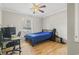 Bedroom featuring natural light from a window and a ceiling fan at 2192 Bell Rd., Longs, SC 29568