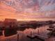 Stunning sunset view over the water, showcasing the scenic beauty of the waterfront homes at 311 51St Ave. N, North Myrtle Beach, SC 29582