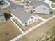 Aerial view of a home with a fenced backyard at 360 Cattle Drive Circle, Myrtle Beach, SC 29588