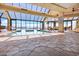 Beautiful sunlit indoor pool features multiple access points and relaxing views at 415 Ocean Creek Dr. # 2359, Myrtle Beach, SC 29572