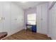 Bedroom with closet, desk, and chair at 4244 Luck Ave., Little River, SC 29566