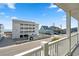 Enjoy beautiful neighborhood views from the condo's private balcony at 4601 N Ocean Blvd. # 203, North Myrtle Beach, SC 29582