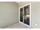 The sliding glass door leads to the back patio at 591 Meadowgrass Ct., Myrtle Beach, SC 29588