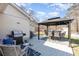 Backyard deck with outdoor seating, a grill, and a gazebo at 639 Blackstone Dr., Myrtle Beach, SC 29588