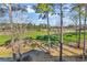 Panoramic view of the golf course and nature from the residence at 104 Cypress Point Ct. # 302, Myrtle Beach, SC 29579