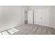 Bright bedroom with plush carpeting, closet, and door with views to the entry at 1200 Cypress Shoal Dr., Conway, SC 29526