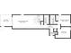 Detailed floor plan showing the layout of rooms and dimensions of the home at 126 N Waccamaw Dr. # 203, Garden City Beach, SC 29576