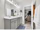 The bathroom has double sinks and is connected to a bedroom in this new home at 138 Marblehead Dr., Little River, SC 29566