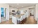 Stylish kitchen with granite countertops, stainless steel appliances and adjacent rooms at 1431 Porchfield Dr., Conway, SC 29526