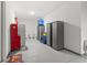 Spacious garage with storage cabinets, mats, and plenty of room for parking vehicles and storage at 145 Copper Leaf Dr., Myrtle Beach, SC 29588