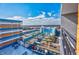 Take in the full aerial view from this balcony of the resort, waterpark, and cityscape at 1501 S Ocean Blvd. # 1406, Myrtle Beach, SC 29577