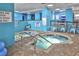 Enjoy these indoor side-by-side hot tubs that are perfect for unwinding and relaxing at 1501 S Ocean Blvd. # 1406, Myrtle Beach, SC 29577